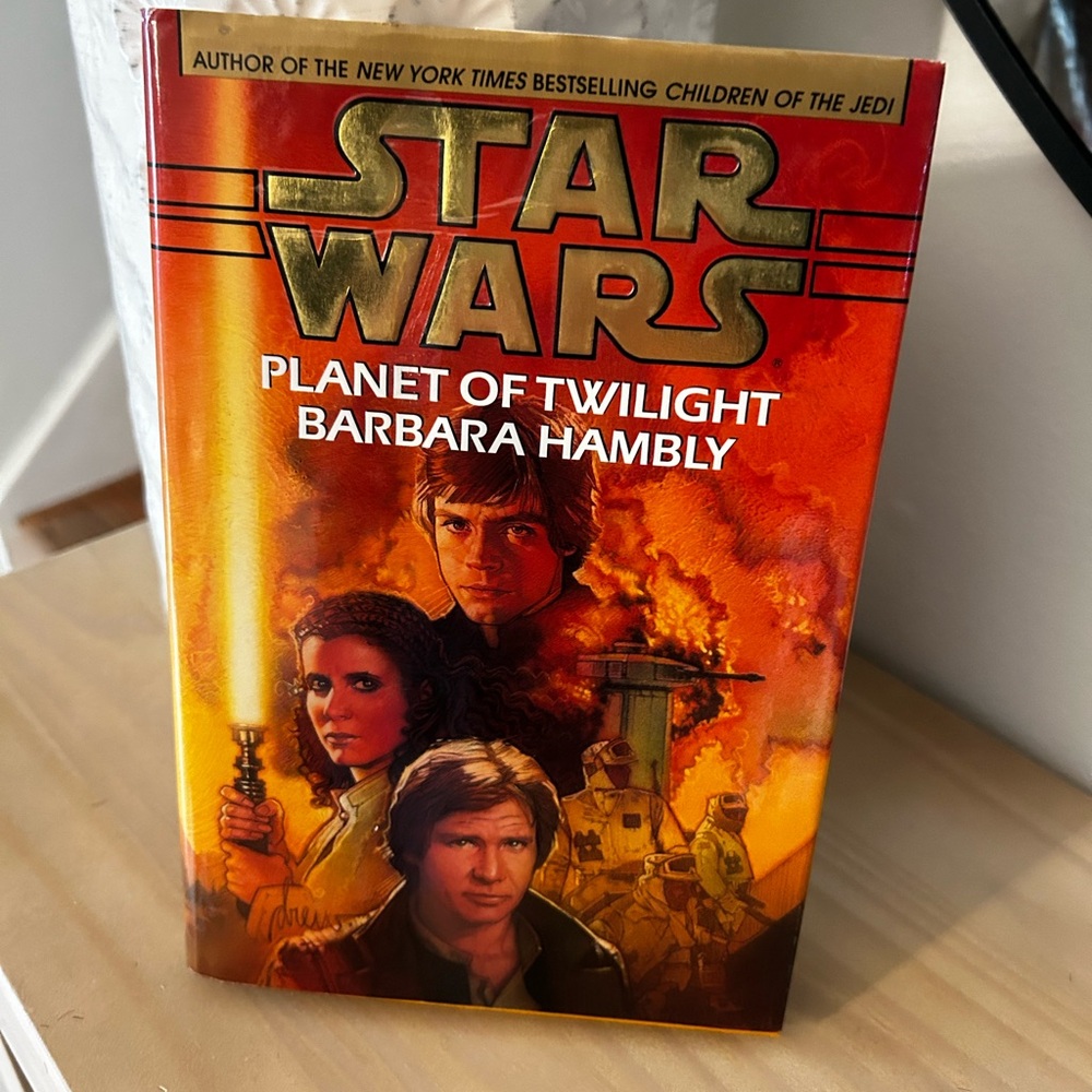 Star Wars Planet of Twilight 1997 Hardcover Barbara Hambly Book
